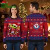 texas rangers baby yoda christmas lights ugly christmas sweater