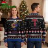 Texas Rangers Cowboy Mascot Snowflake Pattern Ugly Christmas Sweater 1 texas rangers cowboy mascot snowflake pattern ugly christmas sweater