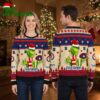Texas Rangers Grinch Santa Hat Ugly Christmas Sweater 2 texas rangers grinch santa hat ugly christmas sweater