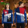 Texas Rangers Split Stripes Skull Ugly Christmas Sweater 1 texas rangers split stripes skull ugly christmas sweater
