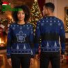 Toronto Maple Leafs Custom Name Maple Leaf Logo Ugly Christmas Sweater 1 toronto maple leafs custom name maple leaf logo ugly christmas sweater