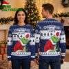 Toronto Maple Leafs Grinch Hockey Santa Navy Blue Ugly Christmas Sweater 2 toronto maple leafs grinch hockey santa navy blue ugly christmas sweater