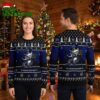 Toronto Maple Leafs Jack Skellington Hockey Player Navy Blue Ugly Christmas Sweater 1 toronto maple leafs jack skellington hockey player navy blue ugly christmas sweater