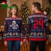 Ty Law 24 New England Patriots Football Player Ugly Christmas Sweater 2 ty law 24 new england patriots football player ugly christmas sweater