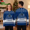 Vancouver Canucks Orca Logo Snowflake Ugly Christmas Sweater 1 vancouver canucks orca logo snowflake ugly christmas sweater