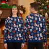 Vancouver Canucks Santa Claus And Snowman Christmas Pattern Ugly Christmas Sweater 1 vancouver canucks santa claus and snowman christmas pattern ugly christmas sweater