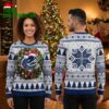 Vancouver Canucks Santa Hat Logo Christmas Lights Ugly Christmas Sweater 1 vancouver canucks santa hat logo christmas lights ugly christmas sweater