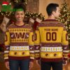Washington Commanders Football Helmet Reindeer Ugly Christmas Sweater 1 washington commanders football helmet reindeer ugly christmas sweater