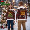 Washington Commanders Grinch Custom Name And Number Ugly Christmas Sweater 1 washington commanders grinch custom name and number ugly christmas sweater
