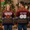 Washington Football Team Football Field Custom Name And Number Ugly Christmas Sweater 2 washington football team football field custom name and number ugly christmas sweater