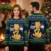 Winnie The Pooh Seattle Seahawks Football Ugly Christmas Sweater 1 winnie the pooh seattle seahawks football ugly christmas sweater